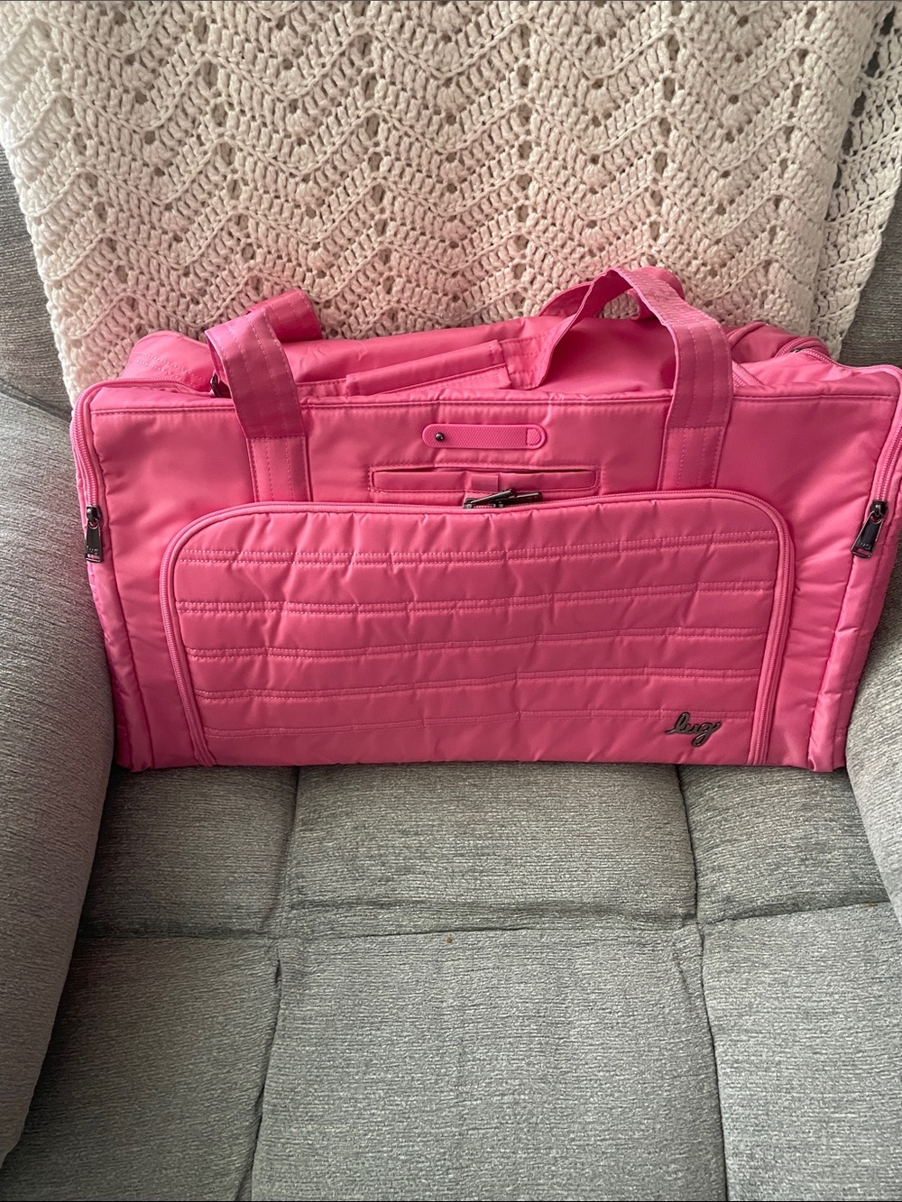 Lug Trolley Duffel Pink Tourmaline